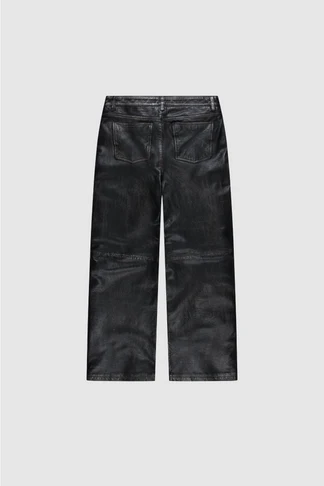 Faded Leather Pants d