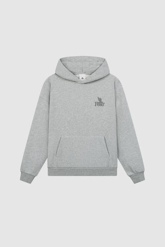 Logo Raws Hoodie Grey